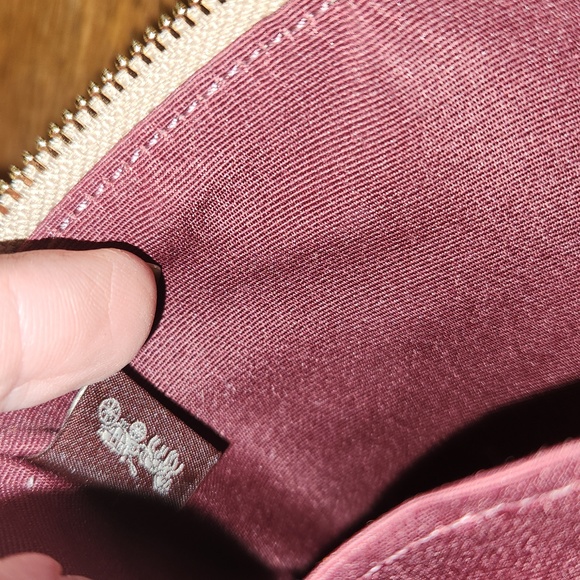 Coach Taupe Wristlet - Picture 5 of 7